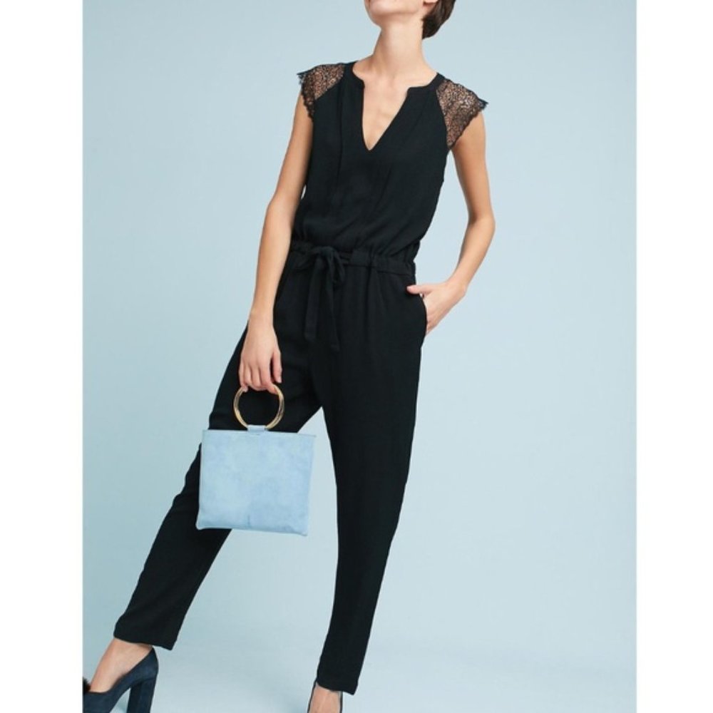 NWT Anthropologie/Greylin black Cheryl Jumpsuit